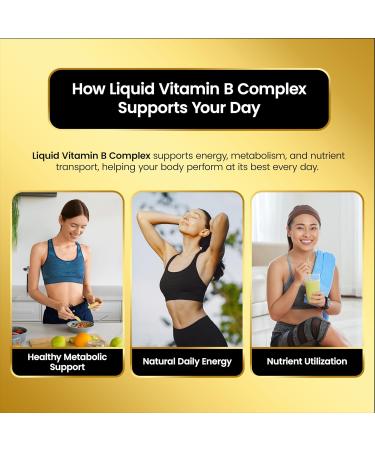 Coc March N.M.D Liquid Vitamin B Complex with B1, B2, B6, B12 & Vitamin C Energy, Metabolism & Immune Support Vitamins for Women & Men Vegan, Gluten Free, Soy & Dairy Free 2 Fl Oz (59 mL) Liquid Vitamin B - Buy Online on GoSupps.com