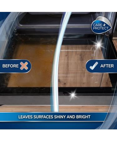CARE + PROTECT Cleaning Scraper for Glass, Ceramic & Induction Hobs - No Scratch, Safe Blade, Leaves Surfaces Bright & Shiny - Replaceable Blade - Buy Online on GoSupps.com