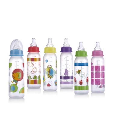 Nuby Printed Non-Drip Bottle  1 Pack of 1 Bottle  8 Ounce  Colors May Vary Colors Vary - Buy Online on GoSupps.com