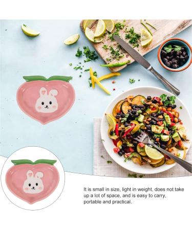 MAGICLULU 4 Pcs Ceramic Sauce Dish Easter Appetizer Plates Snack Pinch Prep Bowls Rabbit Food Pasta Containers Easter Dinner Plate Mini Food Containers Dip Bowls Girl Heart Dishes Ceramics 13X11.5X2CMx2pcs As Shownx2pcs - Buy Online on GoSupps.com