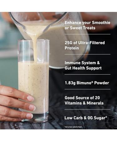 Isopure Protein + Gut Health & Immune Support Powder Vanilla Cr me 25g Whey Protein with Prebiotics & Vitamins 12 Servings (Pack of 1) Vanilla Cr me 12 Servings (Pack of 1) - Buy Online on GoSupps.com