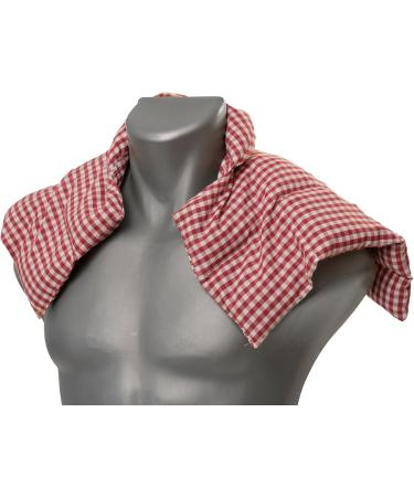 Buy Linseed Pillows for Neck & Shoulder Pain Relief - Bio-Fabric Red-White Collar Comfort - Buy Online on GoSupps.com