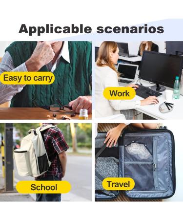 10 Pack Pill Organizer Pouches - BPA-Free Reusable Zippered with Write-On Labels Perfect for Medicine & Daily Travel (3.54 x 3.93 inches - Buy Online on GoSupps.com