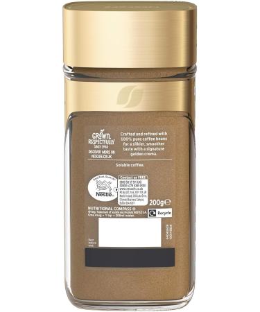 Nescaf Gold Blend Smooth Instant Coffee 200g (Pack of 5) - Buy Online on GoSupps.com