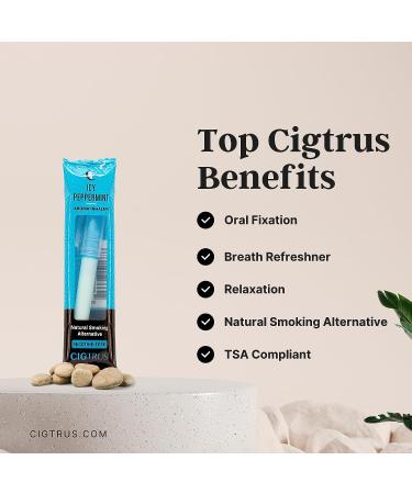 Cigtrus Oral Fixation Craving Relief - Quit Smoking Aid  4 Flavor Variety Pack - Tobacco & Nicotine Free  Natural Support - Buy Online on GoSupps.com