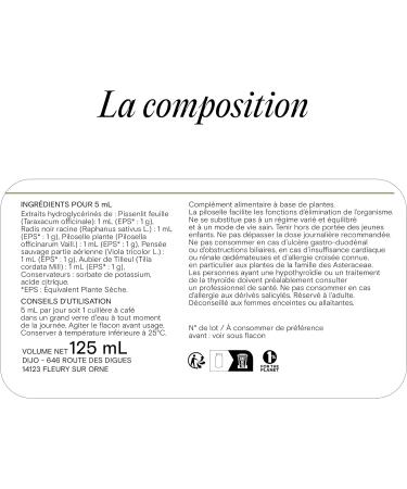 DIJO - Detox Potion - Elimination of Waste and Radiant Complexion - With Pilosella Wild Pansy and Dandelion - Detox Supplement - Buy Online on GoSupps.com