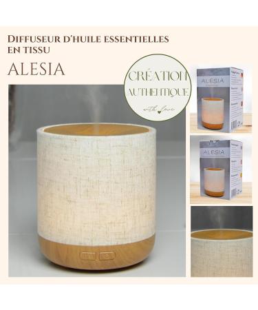 Zen Ar me Alesia Ultrasound Diffuser | Cold Essential Oil Aromatherapy | Original Wooden Design | Adjustable Diffusion & Lighting - Buy Online on GoSupps.com