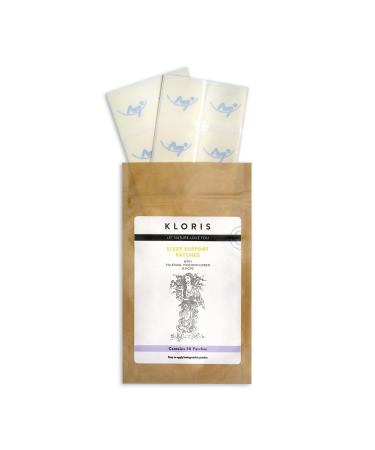 KLORIS Sleep Patches (30 Pack) - with Hemp Valerian Passionflower & Hops. Better Sleep - Naturally.