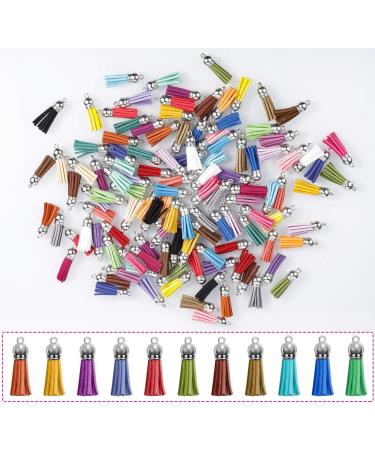 Paxcoo 120Pcs Acrylic Keychain Blanks with Keychain Rings - DIY Craft Supplies in Multicolors - Buy Online on GoSupps.com