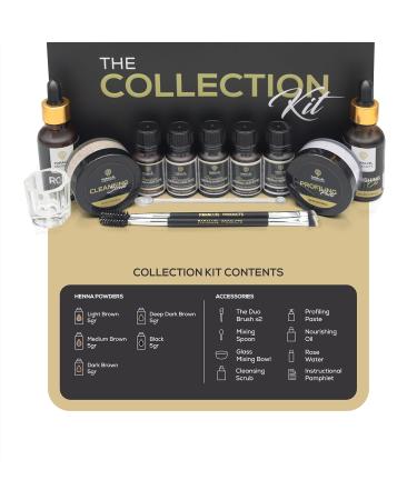 Buy Parallel Products Henna Hair Color Kit - Professional Tint for Grays & Roots - Complete Color Palette Included | International Shipping Available - Buy Online on GoSupps.com