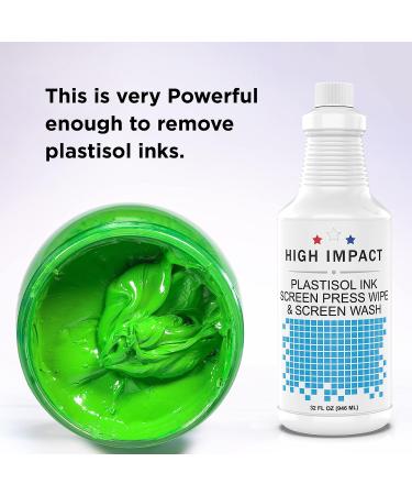 High Impact Plastisol Screen Wash - 32 fl oz - Screen Cleaning Degradant & Ink Remover for Screen Printing - Made in USA - Buy Online on GoSupps.com