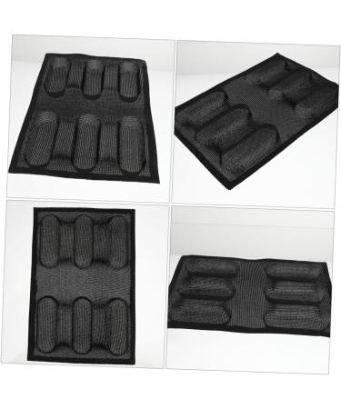 Zerodeko Silicone Loaf Pan Baking Mold 3 Pcs Silicone Bread Mold Silica Gel Baby Makeup French Silicone Baking Forms Silicone Ice Cube Molds 30X20X2.2cmx3pcs Blackx3pcs - Buy Online on GoSupps.com
