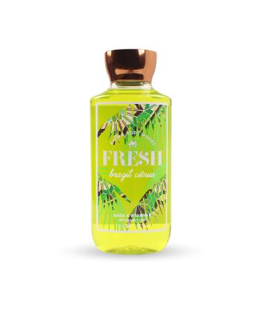 Bath and Body Works Fresh Brazil Citrus Shea and Vitamin E Shower Gel 10 Ounce 2017 Version