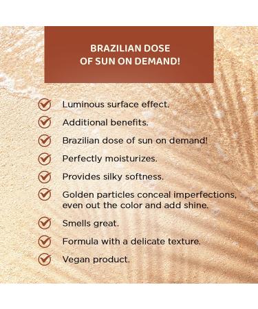Eveline Brazilian Gold Dust Body Shimmer | 5.07 fl oz | International Shipping Available - Buy Online on GoSupps.com