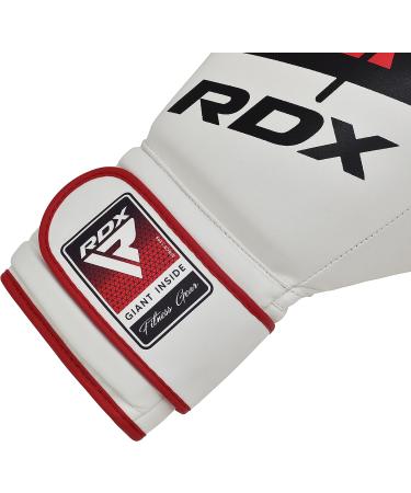 RDX EGO Boxing Gloves 14oz - Maya Hide Leather | Ventilated Sparring & Training Mitts for Men, Women | Muay Thai, Kickboxing, MMA | Heavy Bag Workout Pads - Buy Online on GoSupps.com