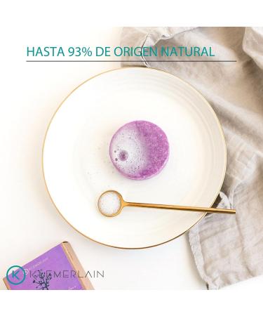 Klemerlain Solid Shampoo with Blueberry and Avocado Extract - Moisturizing - 50 Gr - Buy Online on GoSupps.com