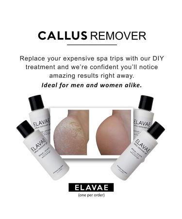 ELAVAE Foot Callus Remover Gel - Dead Skin Remover for Feet - Works with Pumice Stone or Scraper - Scent Free - 4 Fl Oz - Buy Online on GoSupps.com