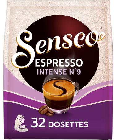 SENSEO 320 Espresso Intense Coffee Pods Intensity 9 100% Arabica Compatible with SENSEO coffee machines. (Pack of 10 x 32 Pods) - Buy Online on GoSupps.com