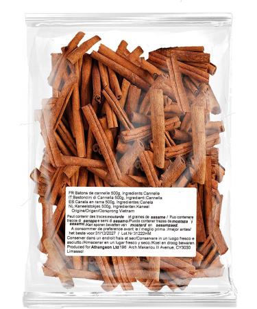 Minotaur Spices | Cinnamon sticks 2 x 500 g (1 kg) | approx. 160-170 pieces | approx. 8cm long - Buy Online on GoSupps.com