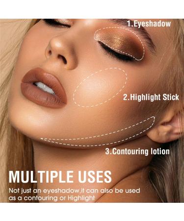  Generisch 2024 Eyeshadow Pencil 8 Colors Multicolor Glitter Eyeshadow Long Lasting High Lightening Powder Vegan (One Size) - Buy Online on GoSupps.com