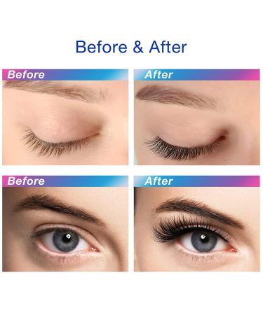 Asani Magnetic Eyeliner and Eyelashes Kit - 10 Reusable Natural Lashes, 2 Fluffy Magnetic Lashes, 2 Tubes of Magnetic Eyeliner, Scissors, Tweezers & Mirror Case - Buy Online on GoSupps.com