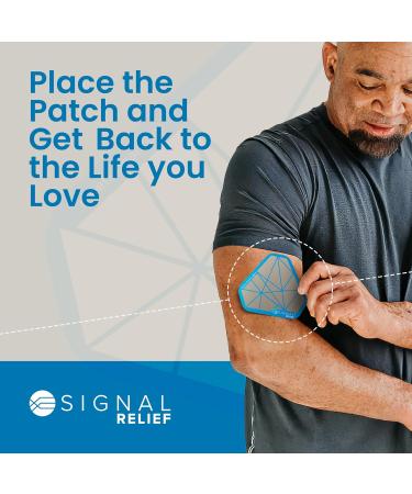 Pain Relief Patches for Back Knee or Leg Pain and Cramps - Reusable Pain Patch - 4.5" - Pack of 2 with Adhesives - Buy Online on GoSupps.com