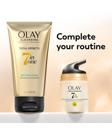 OLAY Total Effects 7-in-1 Anti-Aging Face Moisturizer with SPF 15, Fragrance-Free 1.7 oz - Buy Online on GoSupps.com