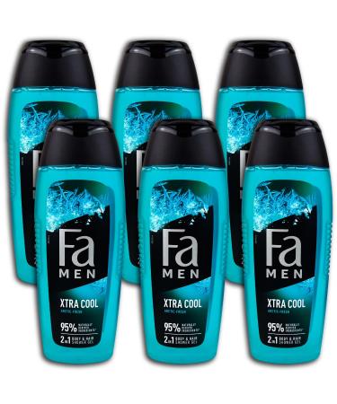 FA Men douchegel Xtra Cool XXL 6 x 400 ml 2400 ml