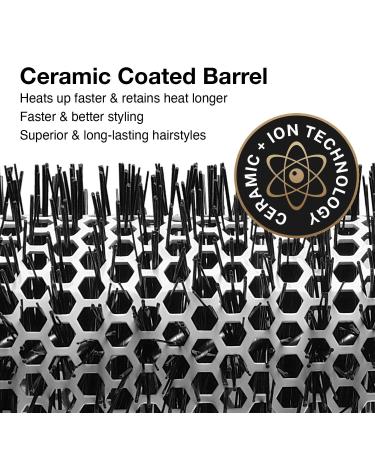 Olivia Garden Ceramic + Ion Round Thermal Hair Brush CI-55 (2 1/8 ) - Non-Electrical - Buy Online on GoSupps.com