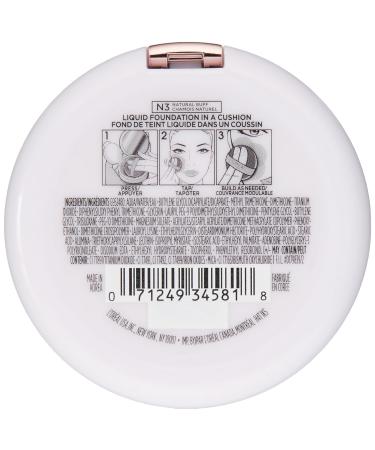 L'Oréal Paris True Match Lumi Cushion Foundation - N3 Natural Buff - 0.51 Fl Oz - Buy Online on GoSupps.com