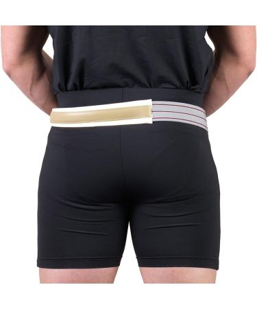 Buy Elastic Hernia Truss - Single Spring Medical Support Right Hip 34 inch | International Shipping - Buy Online on GoSupps.com