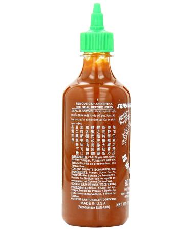Sriracha Tuong Ot Hot Chili Sauce - 17 oz | Spicy Condiment for Heat Seekers - Buy Online on GoSupps.com