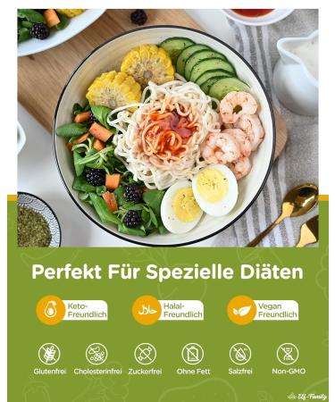 Buy Elf Family Low Carb Konjak Noodles - Gluten-Free Shirataki Pasta for Keto Diet | 240g x30 Box - Buy Online on GoSupps.com