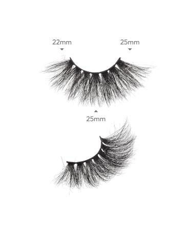 i-ENVY Luxury Mink Collection | 3-Pack 100% Real Mink False Eyelashes for Glamorous Eye Look & Maximum Fluffiness - Shop Internationally - Buy Online on GoSupps.com