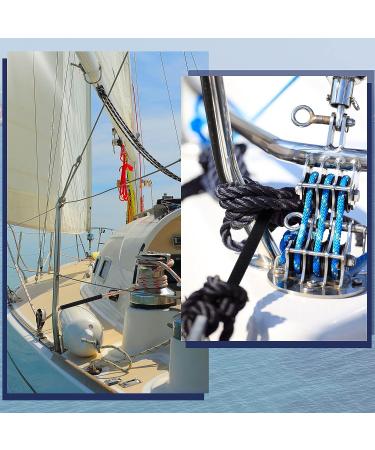 Removable Dock Line Chafe Guard - 14 Inches Length - Black Rope Chafe Guard for Boat - Buy Online on GoSupps.com