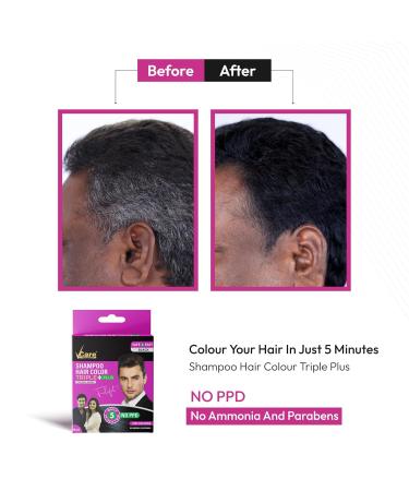 Shampoo Hair Color Black 25ml - Long-Lasting Vibrant Shades for All Hair Types | Buy Internationally - Buy Online on GoSupps.com