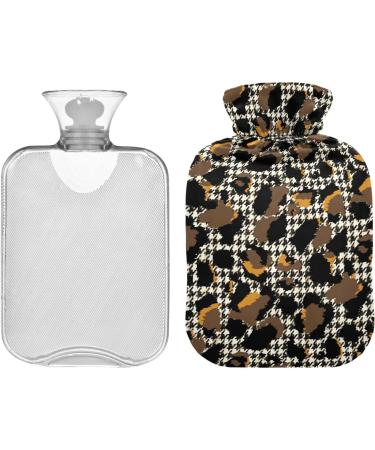Heat Bottles with Leopard Cover - 2L Warming Bag for Pain Relief & Sore Muscles | Arthritis Comfort - Buy Online on GoSupps.com