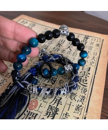 Buy Handmade Chinese Tibetan Bracelet | OralGos Colorful Tassel Bangle - Ethnic Theme Jewelry - Buy Online on GoSupps.com