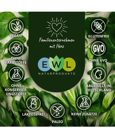 EWL Natural Products Bio Guarkernmehl Guar Gum 250g | Gluten-Free Thickener & Binder - Organic Guar Flour from Controlled Cultivation - Buy Online on GoSupps.com