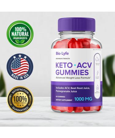 3 Pack Biolyfe Keto Gummies - 180 Gummies | Bio Life Keto ACV Gummies - Buy Online on GoSupps.com