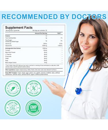 O NATURE . ZIRAN Ashwagandha Gummies - Ashwagandha Supplement for Women & Men for Immune Support & Increased Energy Stress Relie Relax Mixed Berry Flavor -120 Count - Buy Online on GoSupps.com