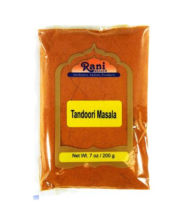 Rani Tandoori Masala (Natural, No Colors Added) Indian 11-Spice Blend 7oz (200g)  Salt Free | Vegan | Gluten Friendly | NON-GMO | Indian Origin Poly Bag 7 Ounce (Pack of 1) - Buy Online on GoSupps.com
