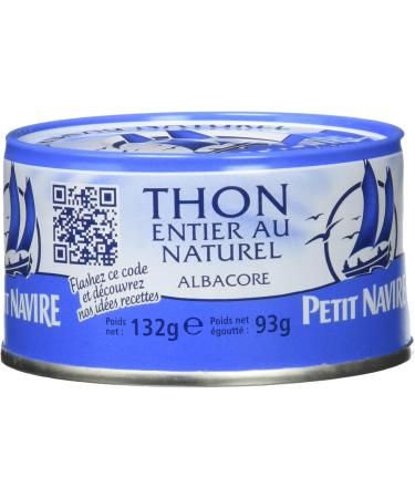 Petit Vessel Whole Natural Tuna 93g - Pack of 6 - Buy Online on GoSupps.com