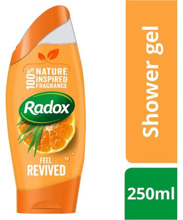  Radox Radox Mineral Therapy Feel Revived Shower Gel with lemongrass and mandarin fragrances for a revitalizing shower experience 250 ml - Buy Online on GoSupps.com