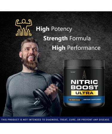 LIVORKA (5 Pack) Nitric Boost - Nitric Boost Ultra Purple Powder for Men NitricBoostUltra Powder Boost Energy and Support Active Lifestyles 300 Servings for 5 Months - Buy Online on GoSupps.com
