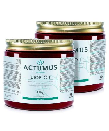 ACTUMUS BIOFLO 1 Natural Easy Mixing Powder Blend of Fibers and Herbs Improves Intestinal Transit 350g (2 Pack) BIOFLO 1 350 g (Pack of 2)