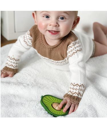 Nuby Avocado Teether | Easy Grip | BPA-Free | For 3+ Months - Buy Online on GoSupps.com