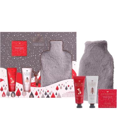 The Luxury Bathing Company - Toasted Praline & Sweet Vanilla Snuggly Gift Set - Vegan Friendly - Buy Online on GoSupps.com