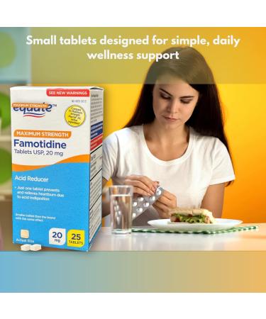 FUSION SHOP STORE Smart choices meaningful life! Famotidine 20mg Tablets- Maximum Strength 25ct (Pack of 1) - Buy Online on GoSupps.com