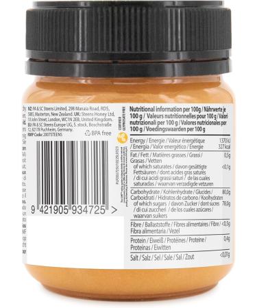 Steens Manuka Honey - MGO 263+ - 100% Certified Pure Raw Manuka Honey UMF 10+ - Jarred and Sealed in New Zealand - Manuka Honey - Buy Online on GoSupps.com